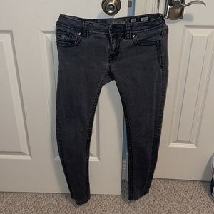 Miss Me cropped altered skinny jeans . Altered for inseam 25 inches